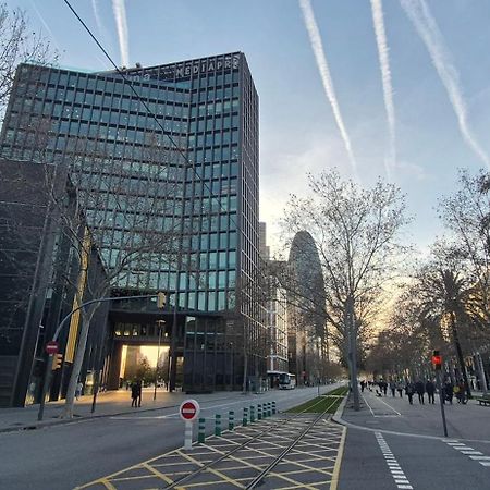Apartamento En Avenida Diagonal - Torre Glorias - Angeles Terraza バルセロナ エクステリア 写真