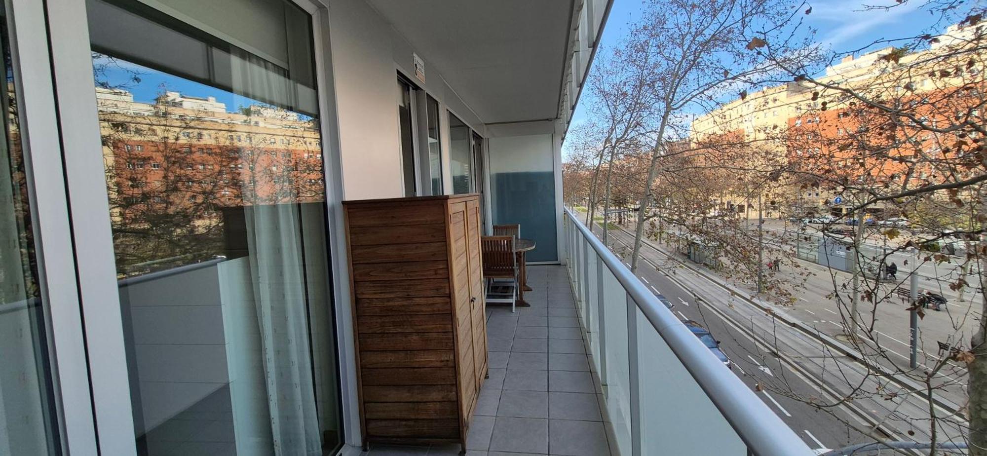 Apartamento En Avenida Diagonal - Torre Glorias - Angeles Terraza バルセロナ エクステリア 写真