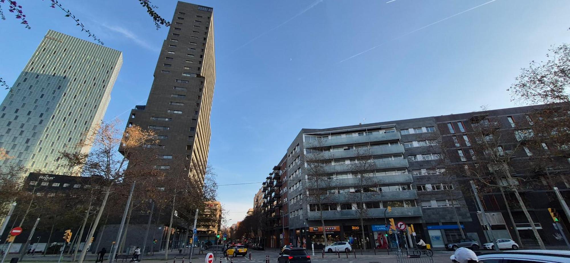 Apartamento En Avenida Diagonal - Torre Glorias - Angeles Terraza バルセロナ エクステリア 写真